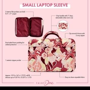 Thirty-One Small Laptop Sleeve